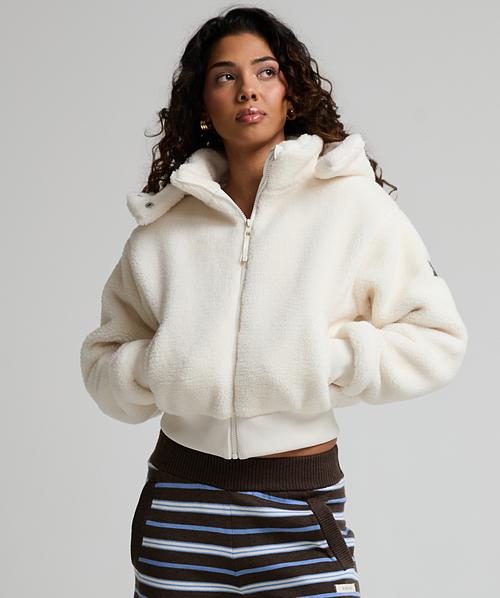 Womens Pearl Borg Hooded Jacket
