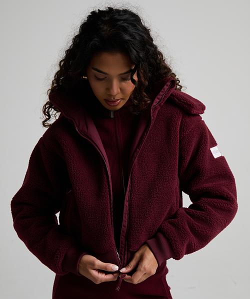 Womens Pearl Borg Hooded Jacket