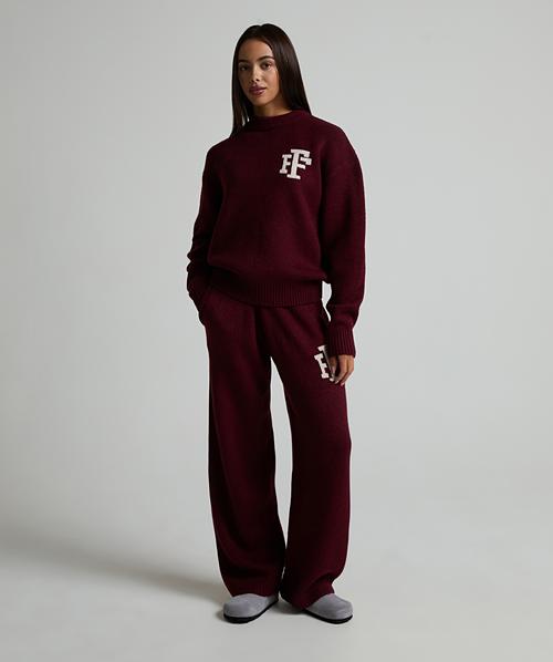 Womens Malia 2.0 Wide Leg Knit Pant