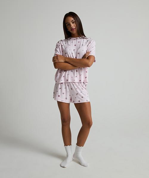 Womens Bows and Bliss Pyjama Set
